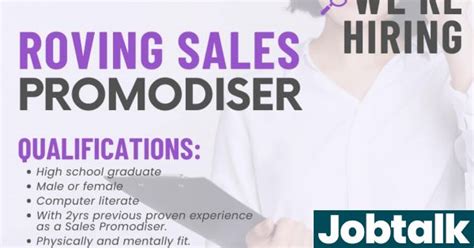 Hiring Roving Merchandiser Jobs in Manila .